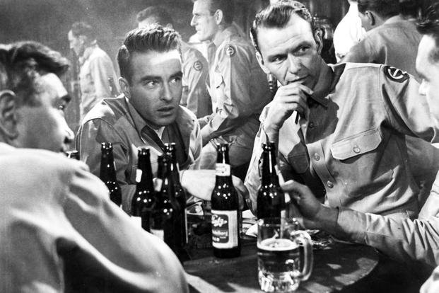 Montgomery Clift Frank Sinatra From Here to Eternity