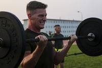 Marine takes part in Force Fitness Instructor course