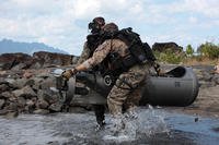 Members of III Marine Expeditionary Force take certification course.