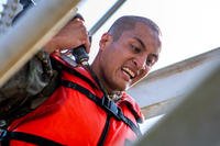 An Army Ranger candidate trains to overcome fear of heights and water.