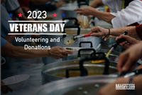 2023 Veterans Day volunteering