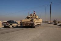 US Military Patrols in Syria Rebel Forces Territory